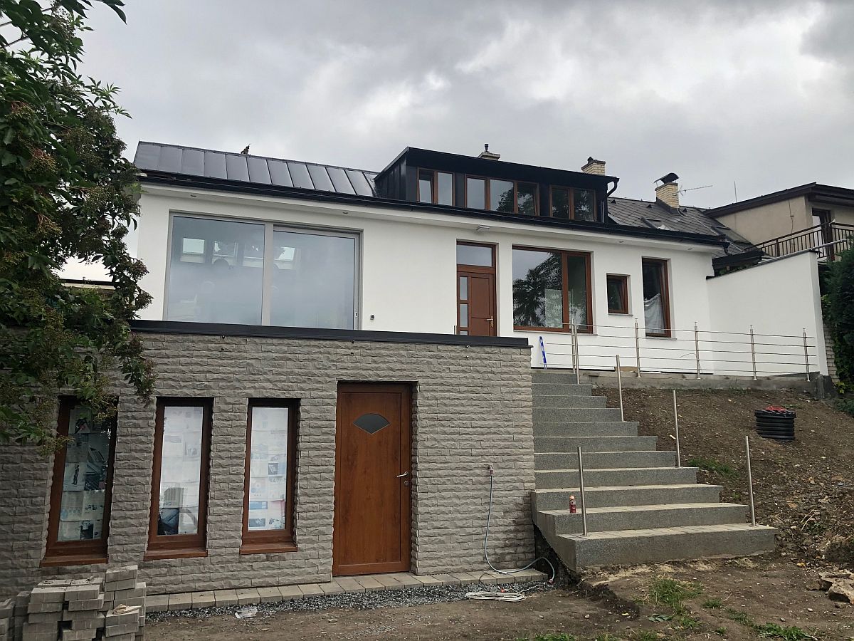 Dostavba domu Praha - dokon�en�