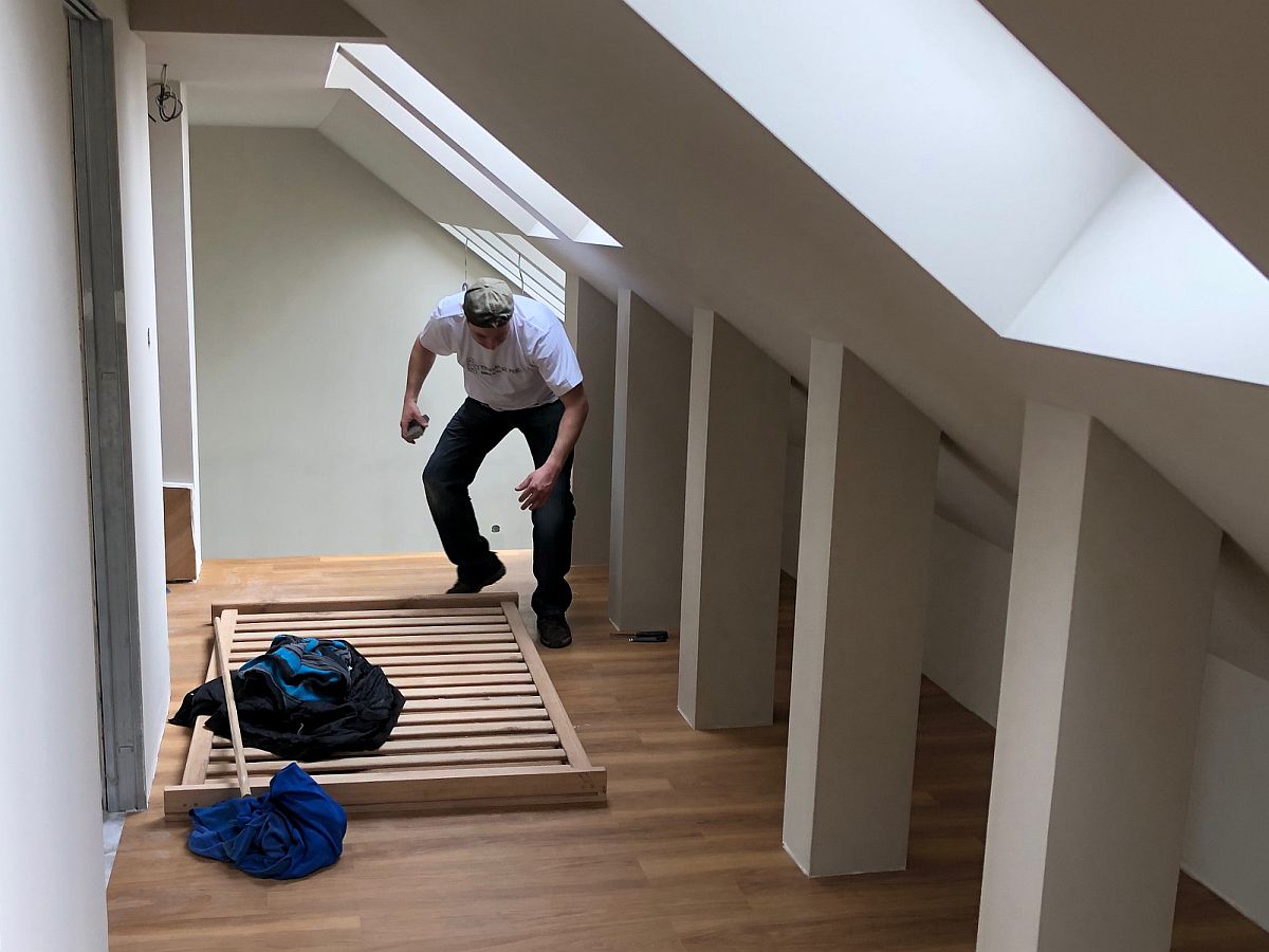 Dokon�ovac� pr�ce - podkrov�