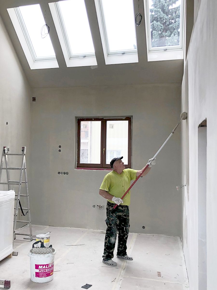 Dokon�ovac� pr�ce - malby