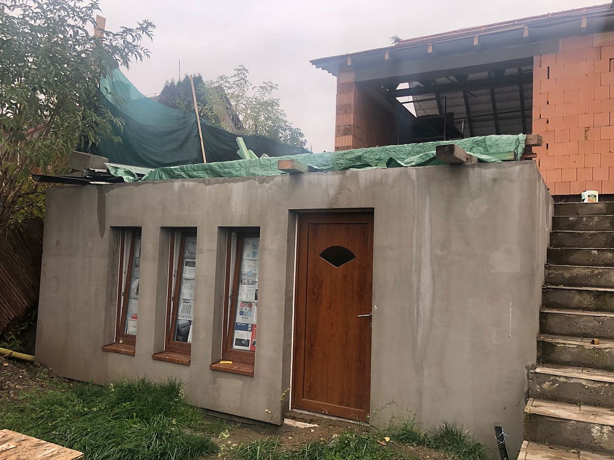 Dostavba domu Praha 10 - ��jen 2019