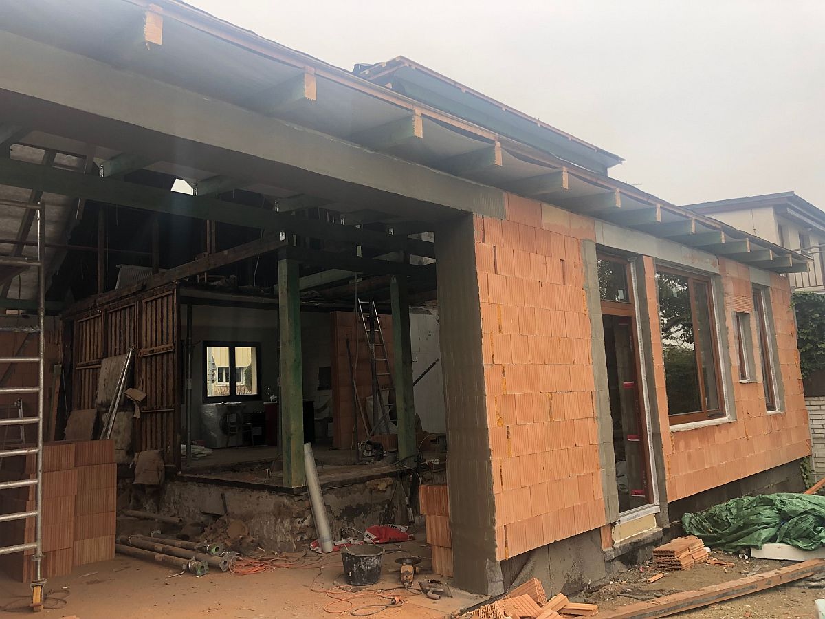 Dostavba domu Praha 10 - ��jen 2019